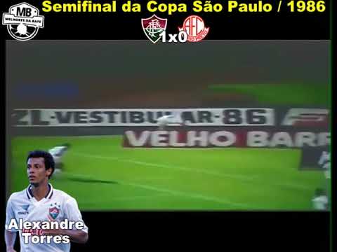 Copa São Paulo / 1986 'Semifinal' Fluminense 1x0 América-SP