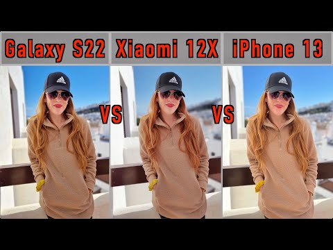 Xiaomi 12X VS Galaxy S22 VS iPhone 13 Camera Comparison!