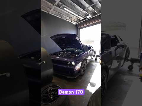What does 2023 Dodge Demon 170  1025hp  make on mainline dyno?