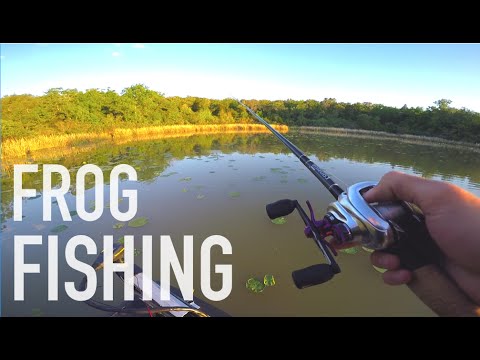 Fishing Gary Yamamotos Ranch? -- Texas Frog Fishing