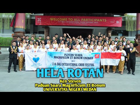 Hela Rotan, Ken Steven. Paduan Suara Magnificum Et Bonum (Universitas Negeri Medan)