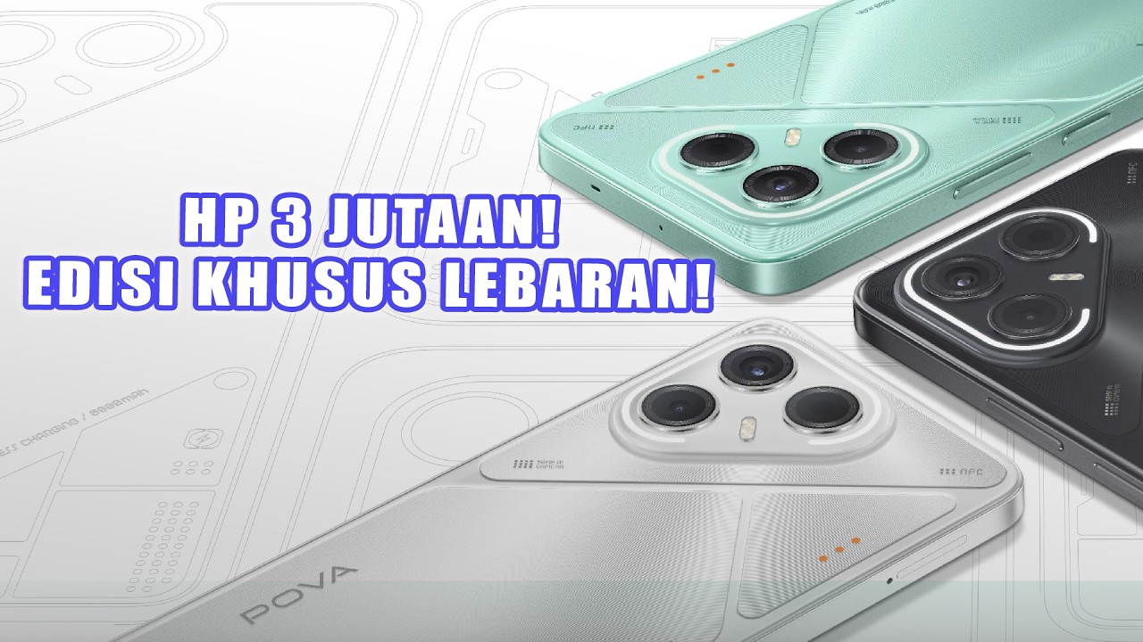 FLEXING PAS LEBARAN 2026! Rekomendasi Hp 3 Jutaan Terbaik!