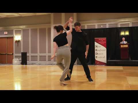 Kaiano Levine & Kristen Wallace - West Coast Swing - New England Dance Festival 2022