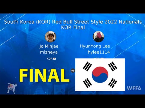 Mizneya vs HyunYong Lee | FINAL SOUTH KOREA REDBULL STREET STYLE RBSS 2022 FREESTYLE FOOTBALL BATTLE