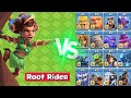 Root Rider vs All Troops - Clash of Clans