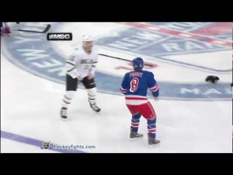Jake Dowell vs Brandon Prust Dec 13, 2011