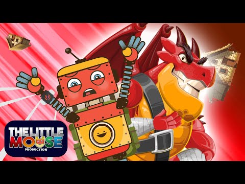 🐉Epic Adventure: The Three Little Robots & the Dragon King 🤖🐉 | Rusty's World for Kids