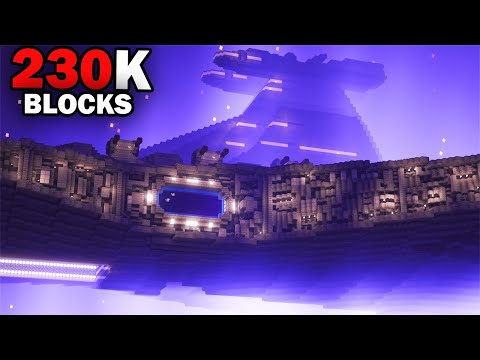 This Survival Minecraft Project Took Over 1 Year to Finish... [226K Blocks]