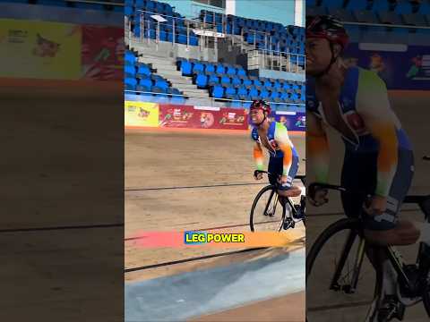 These bikes use an extremely high gear ratio: one pedal turn spins the rear wheel several times.