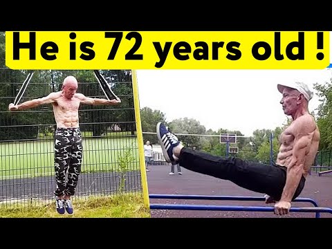 What can a 72-year-old athlete do in calisthenics?