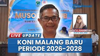 Sempat Tegang, Darmadi Resmi Terpilih Jadi Ketum KONI Malang 2026-2028 Lewat Voting Tertutup