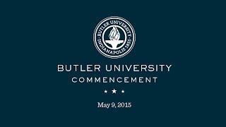 Butler University Spring Commencement 2015