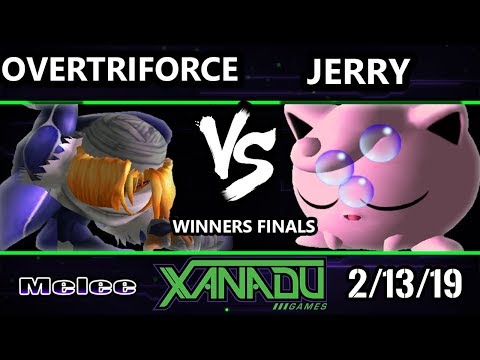 S@X 289 SSBM - Jerry (Jigglypuff) Vs. Overtriforce (Sheik) - Smash Melee Winners Finals