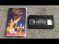 Beauty And The Beast 1992 VHS Version 3 Overview