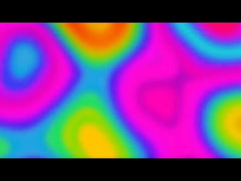 Relaxing screensaver video HD | Psychedelic Colorful Ambient Waves Trip [NO ADS - VIDEO NO MUSIC]