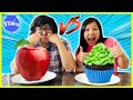 Healthy Food vs Unhealthy Food Challenge with Ryan’s Mommy & Daddy!