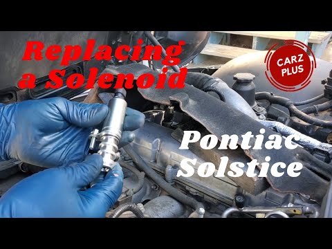 How to Replace a Variable Valve Timing Solenoid for a Pontiac Solstice or Saturn Sky