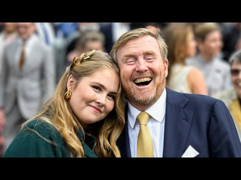 Princess Amalia's Moving Speech on King Willem-Alexander’s Birthday