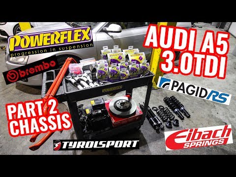 AUDI A5 3.0 TDI Brake, Suspension and Chassis Upgrades - DARKSIDE DEVELOPMENTS - PART 2