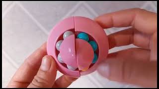 Vídeo de Fidget Toy Spinner Brinquedo Pião Anti Stress Cubo do Labirinto Infinito