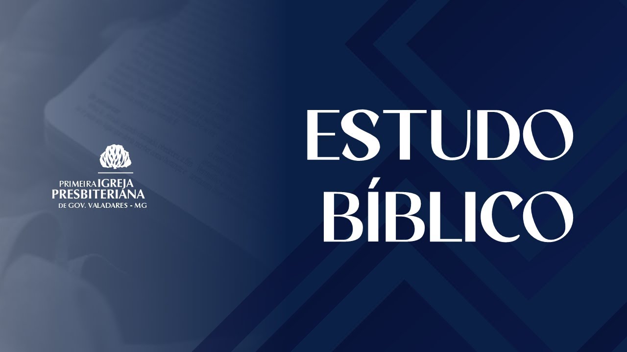 ESTUDO BÍBLICO - Aspirante Gustavo Alves - 10/10/2024