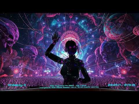 Andeezy-X - Alien Psytrance Mix 2025 | Goa Trance | Intergalactic Alien Races Session Vol. 2