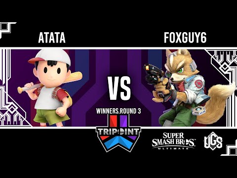 Tripoint Smash 147  -  Winners Round 3  -  ATATA(Ness) Vs. Foxguy6(Fox)