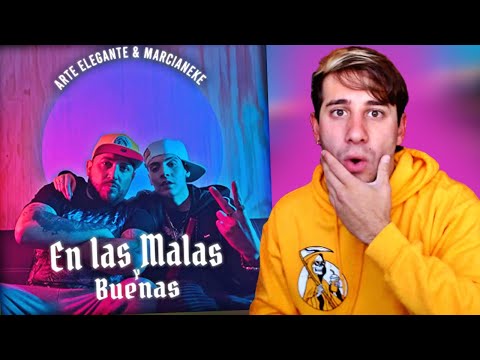ARGENTINO REACCIONA a En las malas y buenas-Arte Elegante & Marcianeke La estrategia (Video Oficial)