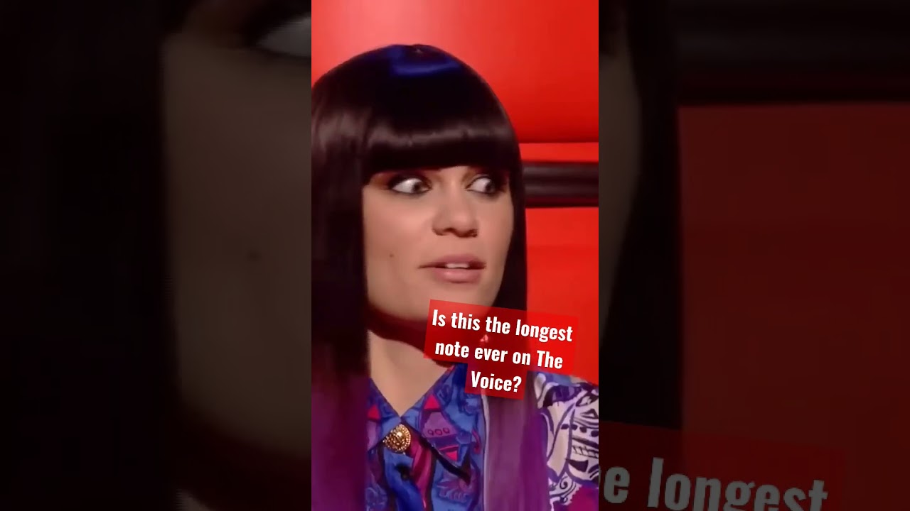 She holds one single note for 17 seconds! #thevoice #shorts #fyp #longnotes