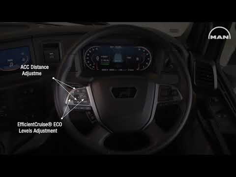 New MAN Truck Generation - Multi Function Steering Wheel