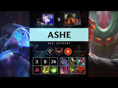 Ashe Support vs Nautilus - VN Grandmaster Patch 25.09