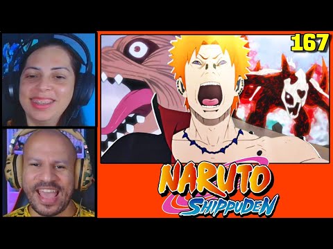 CINEMA! 9 TAILS VS PAIN! NARUTO SHIPPUDEN EP 167 [REACT AND ANALYSIS]