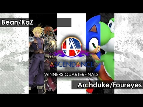 Smash 4: Bean/KaZ V Archduke/Foureyes - Ascendance 14 Tournament SSB4