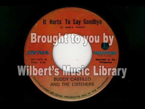 IT HURTS TO SAY GOODBYE - Buddy Castillo & The Listeners