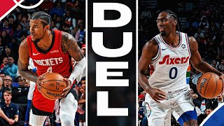 Jalen Green - Houston Rockets - Tyrese Maxey - Philadelphia Sixers