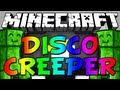 Minecraft DISCO CREEPER Mod! Rave! 