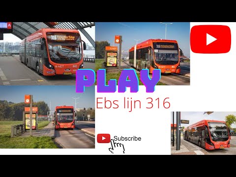 EBS bus lijn 316 van Volendam,zeddeweg naar Amsterdam centraal