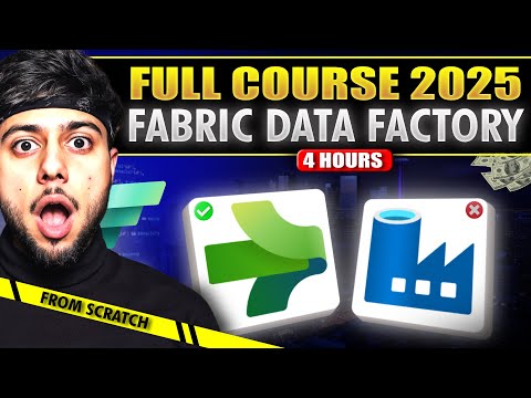 Learn MICROSOFT FABRIC DATA FACTORY (Before It's TOO LATE) | [Step-by-Step Guide]