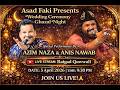 Wedding Ceremony Live Qawwali Wadavali 2026 Azim Naza Vs Anis Nawab Raigadqawwali