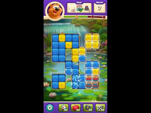 Toon Blast Level 7112 - NO BOOSTERS 🐻🐺🐱 | SKILLGAMING ✔️