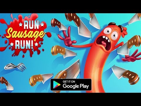Run Sausage Run! (by Crazy Labs by TabTale) / Android Gameplay HD - YouTube