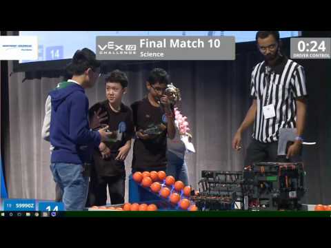 VEX Worlds 2016 - VEXIQ Middle School - Finals 10 (59990Z 10913B) 167
