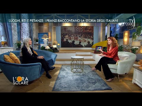 L'Ora Solare (TV2000) 21.3.2024 - Emanuela Scarpellini, Maura Pismataro e il Progetto “Tavola Amica”
