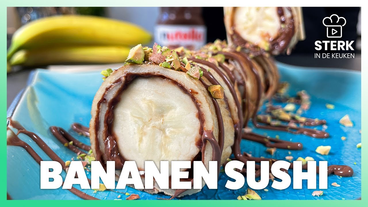 Bananen Sushi | Koken & Bakken Met Sterkindekeuken