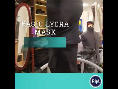 Simple ebony maw silicone mask avengers end game