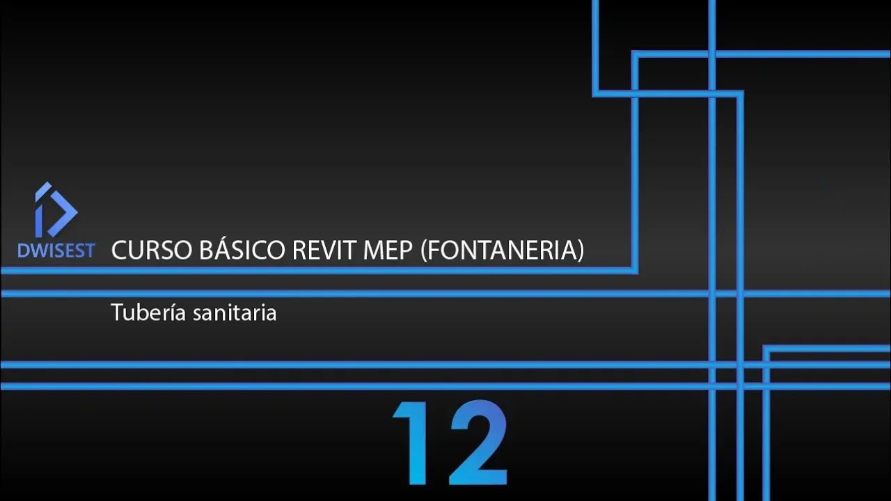 Revit MEP 2019 (Fontaneria) Tuberia sanitaria - Tutorial básico 12