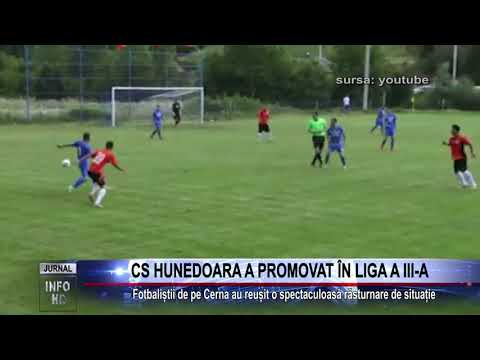 CS HUNEDOARA A PROMOVAT ÎN LIGA A III-A
