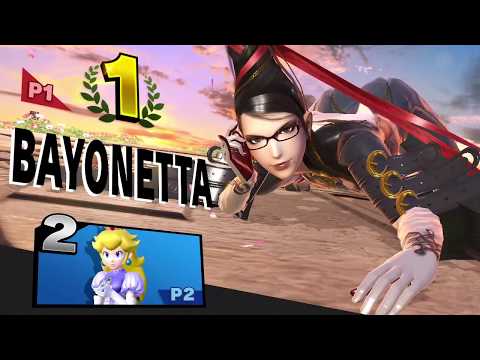 My BAYONETTA against SAMSORA'S PEACH.