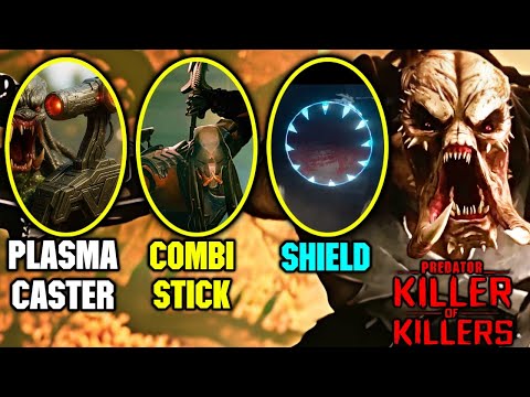All Insane Weapons Used By Predators In Predator Killers Of Killers Movie - Explained