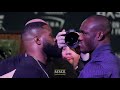 UFC 235: Tyron Woodley vs. Kamaru Usman Presser Staredown - MMA Fighting